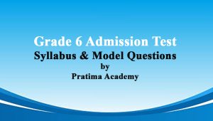 Admission Test 6