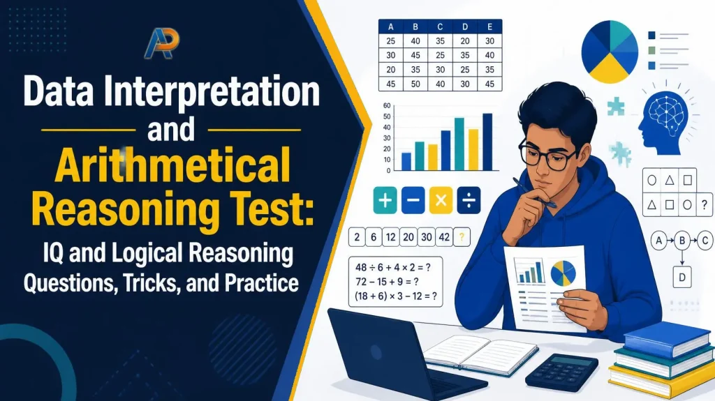 Data Interpretation and Arithmetical Reasoning Test: IQ and Logical Reasoning Questions, Tricks, and Practice