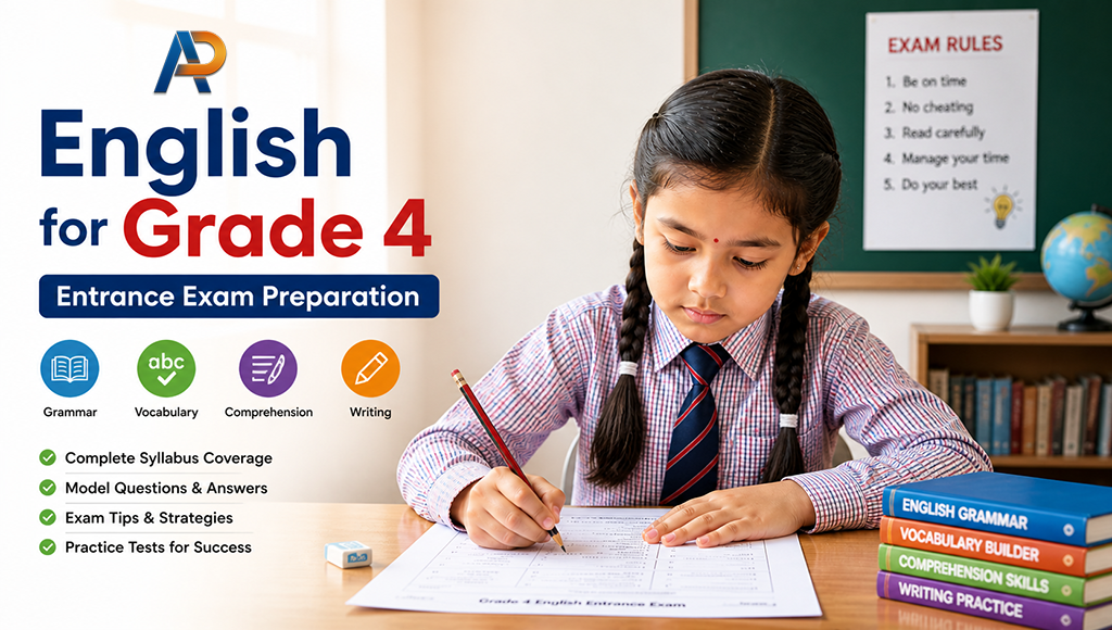 English for Grade 4 Entrance Exam Preparation English for Grade 4 Entrance Exam