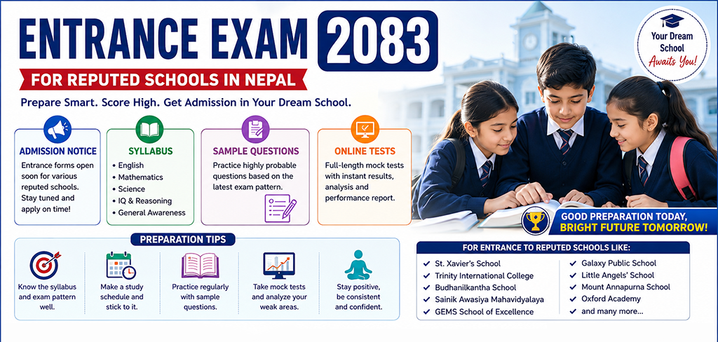 Entrance Exam 2083