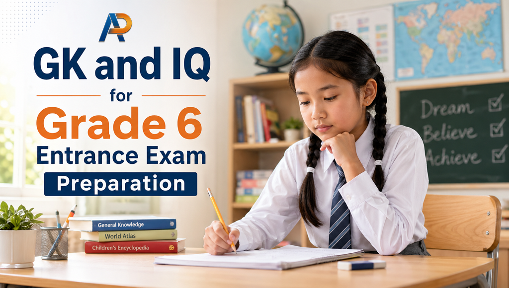 GK and IQ for Grade 6 Entrance Exam Preparation GK and IQ for Grade 6 Entrance Exam Preparation