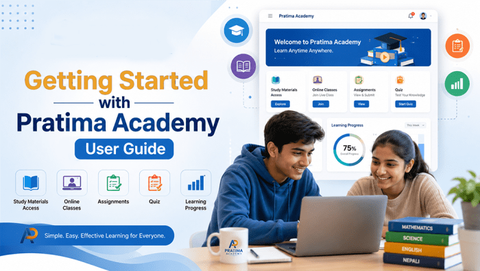 Getting Started with Pratima Academy User Guide