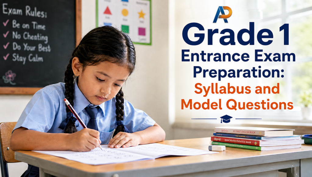 Grade 1 Entrance Exam Preparation: Syllabus and Model Questions