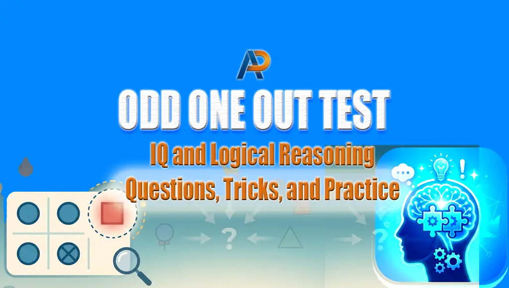 Odd One Out Test: IQ and Logical Reasoning Questions, Tricks, and Practice Odd One Out Test: IQ and Logical Reasoning Questions, Tricks, and Practice
