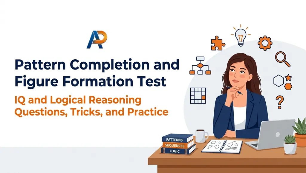 Pattern Completion and Figure Formation Test: IQ and Logical Reasoning Questions, Tricks, and Practice