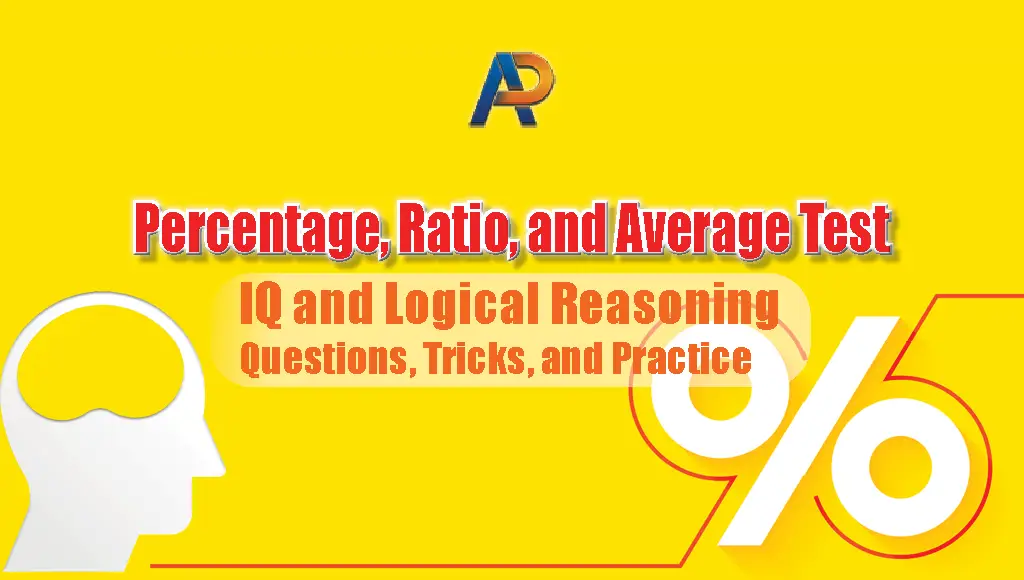 Percentage Ratio and Average Test