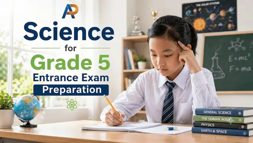 Science for Grade 5 Entrance Exam Preparation Science for Grade 5 Entrance Exam