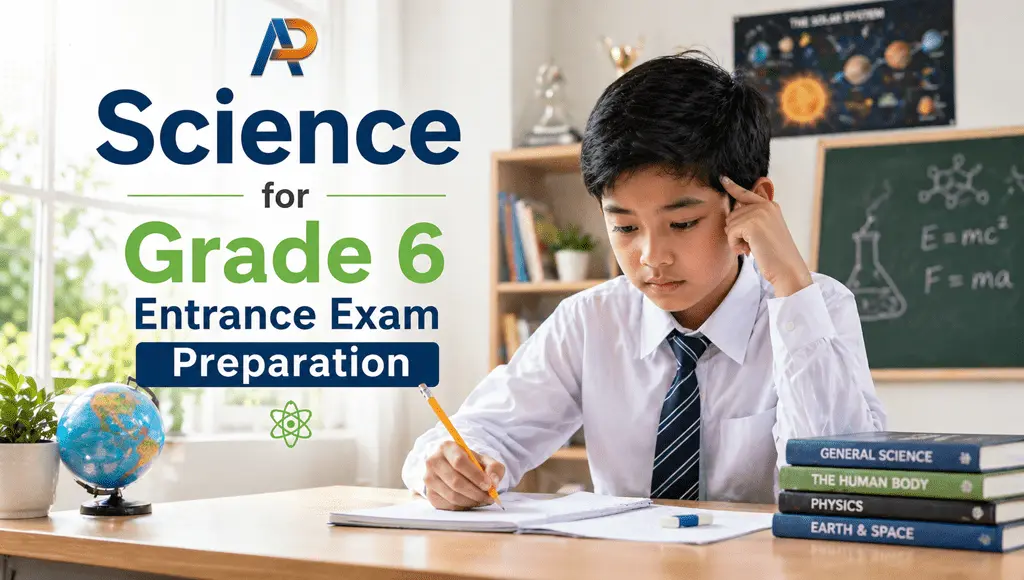 Science for Grade 6 Entrance Exam
