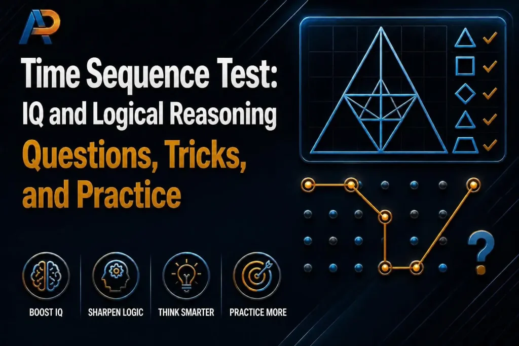 Time Sequence Test: IQ and Logical Reasoning Questions, Tricks, and Practice Time Sequence Test: IQ and Logical Reasoning Questions, Tricks, and Practice