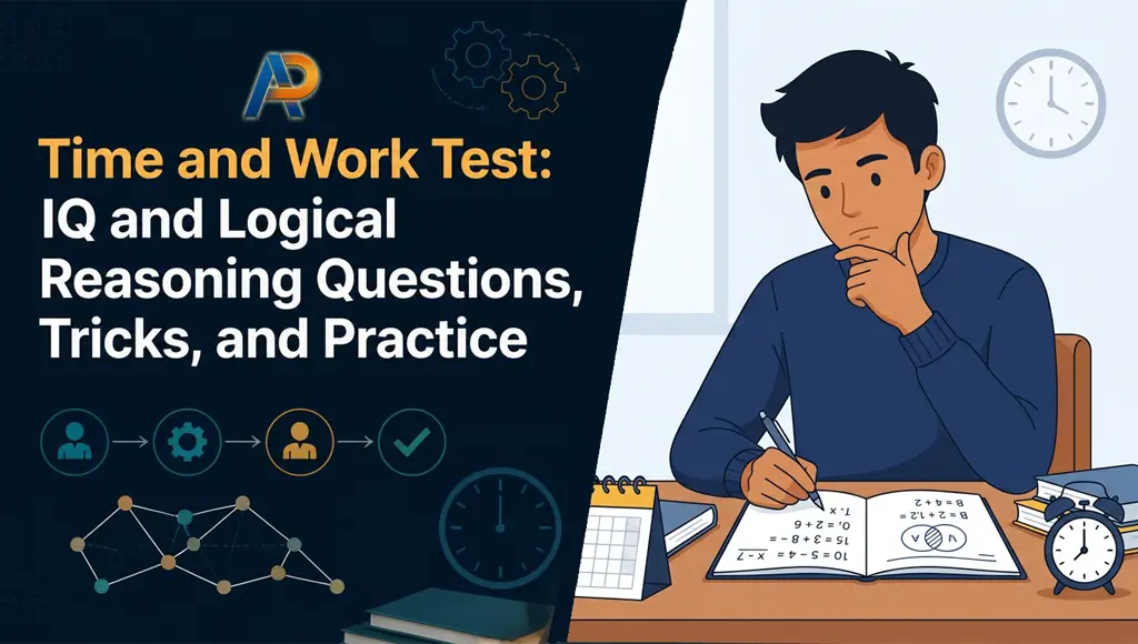 Time and Work Test: IQ and Logical Reasoning Questions, Tricks, and Practice