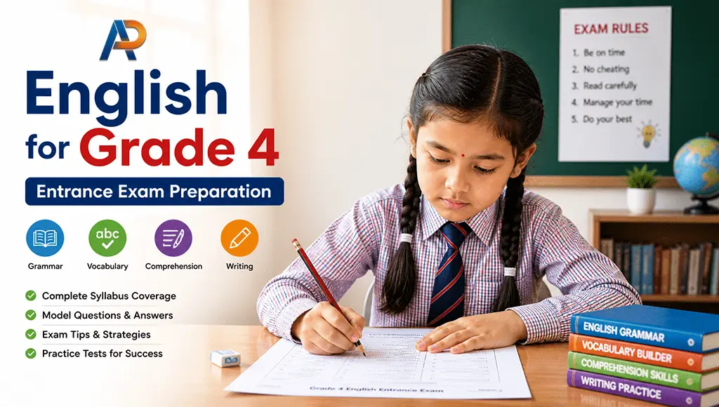 English for Grade 4 Entrance Exam
