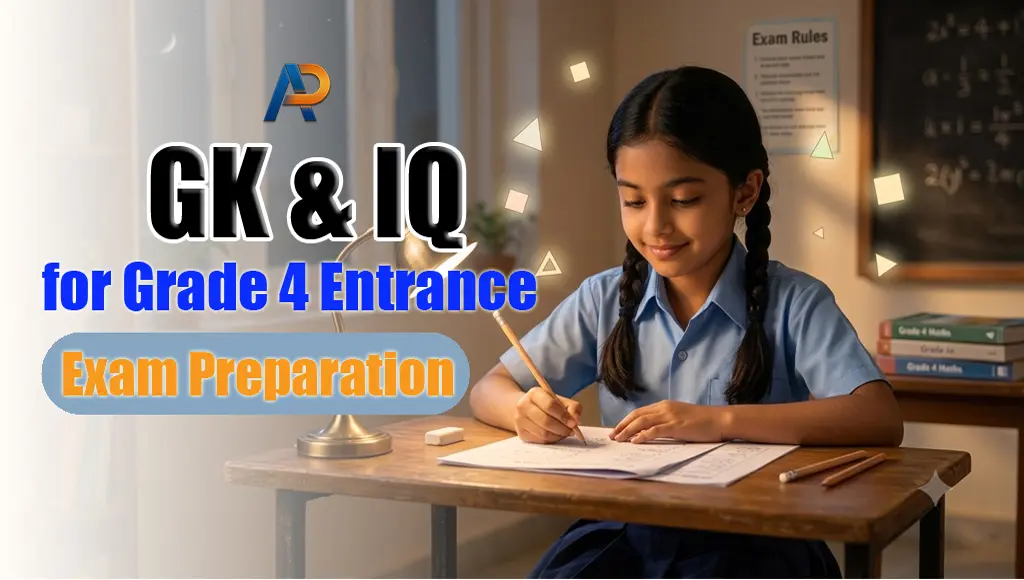 GK and IQ for Grade 4 Entrance Exam