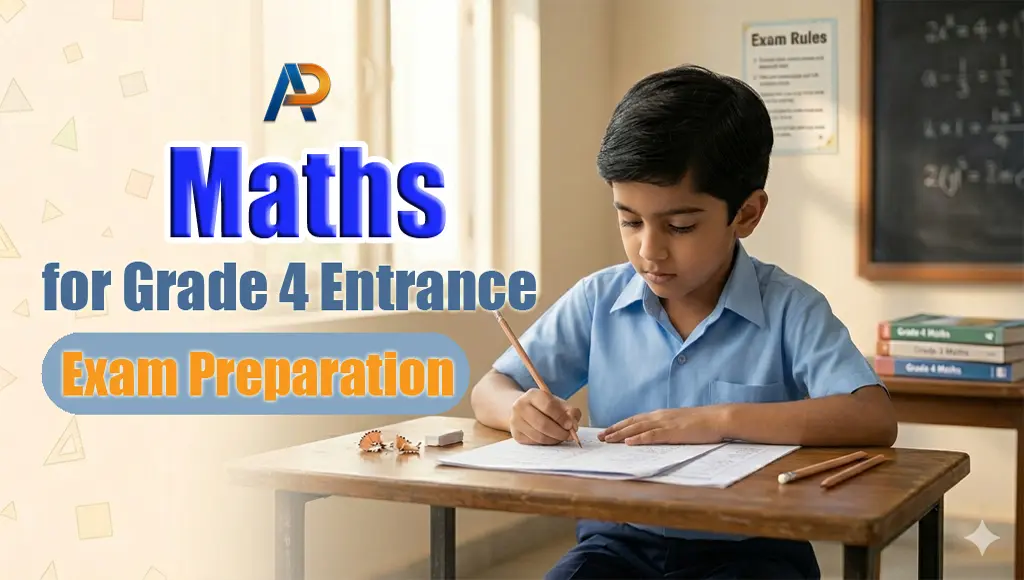 Maths for Grade 4 Entrance Exam
