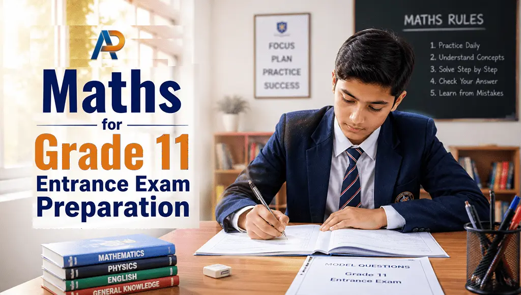 Maths for Grade 11 Entrance Exam Preparation Maths for Grade 11 Entrance Exam