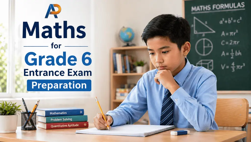 Maths for Grade 6 Entrance Exam Maths for Grade 6 Entrance Exam