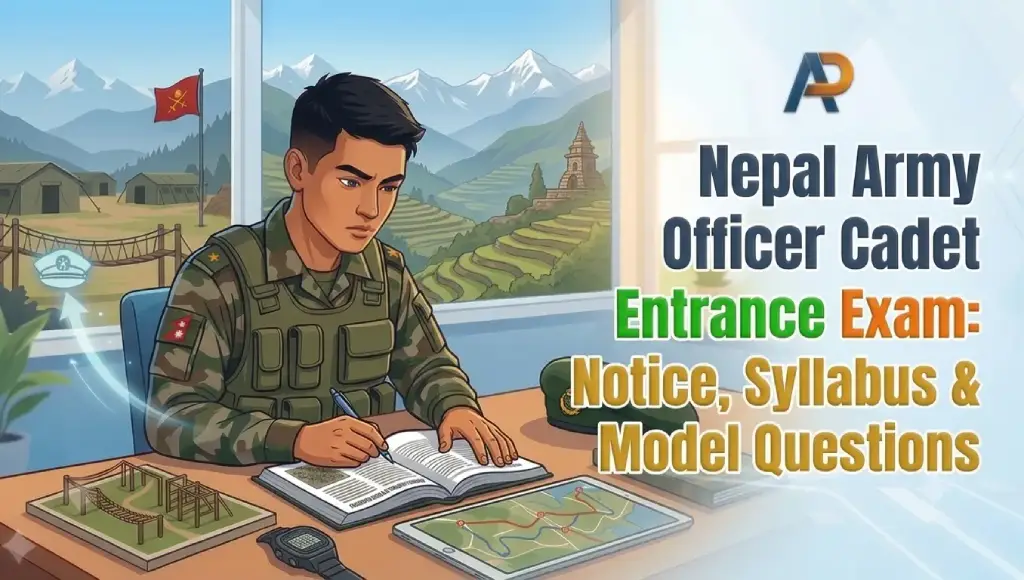 Nepal Army Officer Cadet Entrance Exam 2083: Notice, Syllabus & Model Questions Nepal Army Officer Cadet Entrance Exam