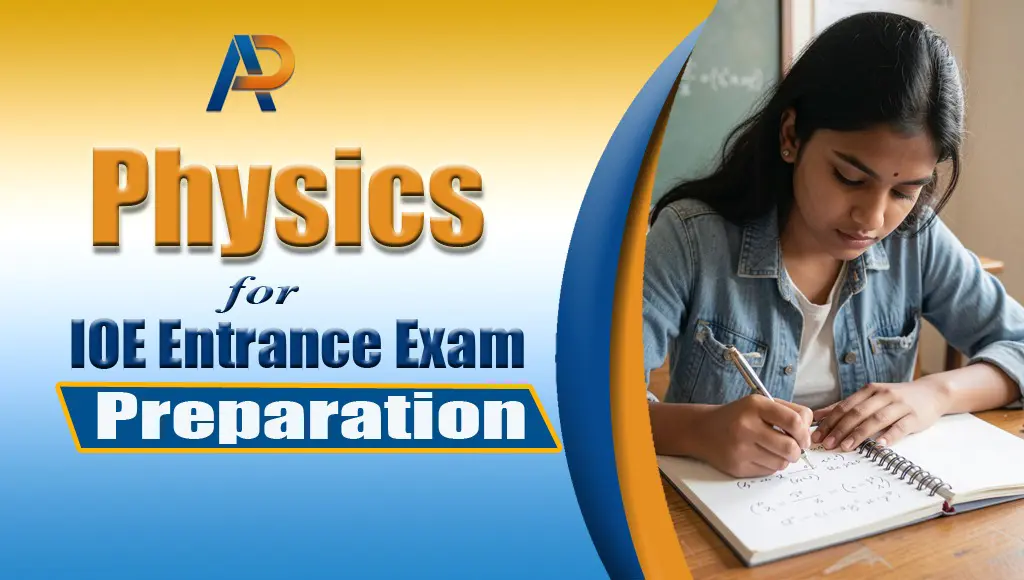 Physics for IOE Entrance Exam Preparation Physics for IOE Entrance Exam