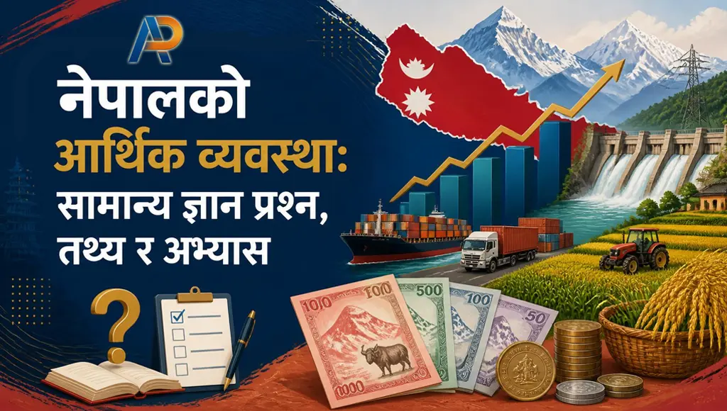 नेपालको आर्थिक व्यवस्था: सामान्य ज्ञान प्रश्न, तथ्य र अभ्यास