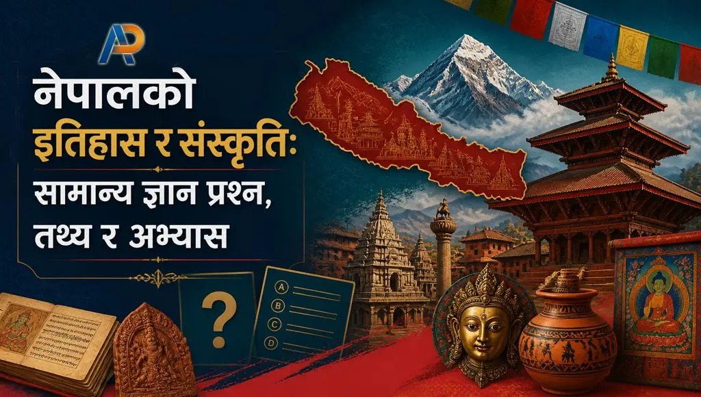 नेपालको इतिहास र संस्कृति: सामान्य ज्ञान प्रश्न, तथ्य र अभ्यास