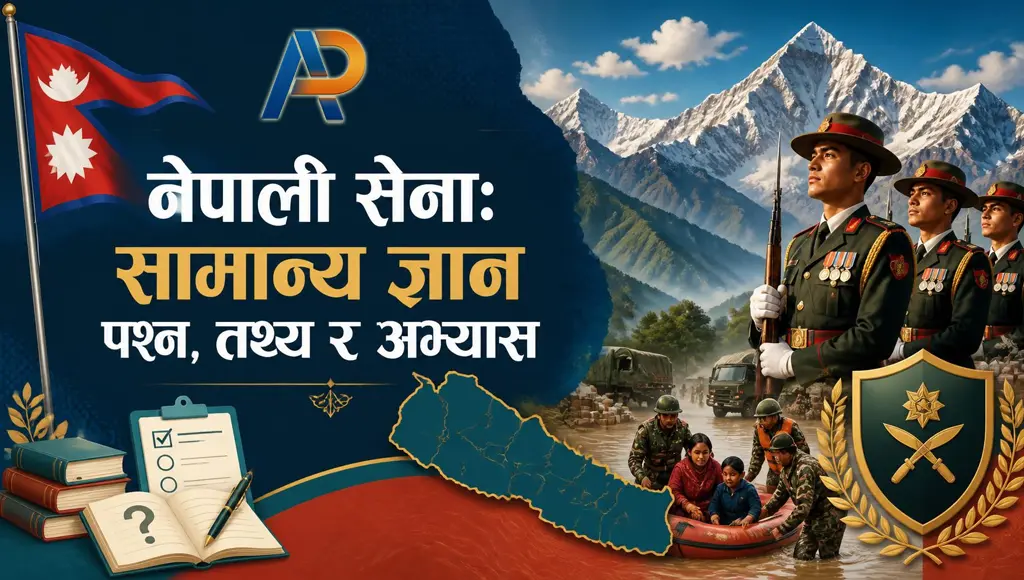नेपाली सेना: सामान्य ज्ञान प्रश्न, तथ्य र अभ्यास